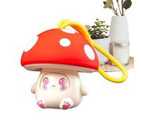 Lnhgh Car Ornaments for Mirror | Press Face-changing Mushroom Keychain Pendant | Automotive Interior Accessories for RV Trailer Pickup Sedan