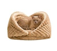 Lnhgh Cat Nest | Nest Foldable Thickened Warm Mat,Indoor Cat Bed,Supplies for Calming Outdoor Travel Winter