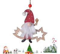 Lnhgh Christmas Gnomes,Gnome Ornaments for Christmas Tree | Fade-Resistant Cute Festive Crafts for Living Room Window Door Handle Entrance Kids Room Wall Garden Gate