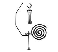 Lnhgh Deck Bird Feeder Hanger for Railing | Portable Magnetic Camping Light Pole,Lantern Holder for Outdoor House Porch Garden Fence Pergola Patio Camping Family Friends
