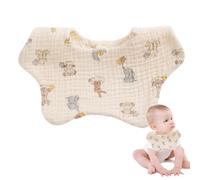 Lnhgh Drooling Bibs | Soft Pure Cotton Dribble Bibs for All-Seasons - Clear Patterns Multi-Function Bibs for Kids Drinking Milk, Playing, Eating, Snacking, Sleeping