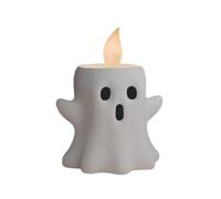 Lnhgh Ghost Figurine,Ghost Candlestick Ornament | Resin Craft Ornament Halloween Figurine for Table Entryway Studies Birthday Bathroom Home Dining Bedroom Holiday Living Room