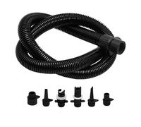Lnhgh Inflatable Pump Air Hose Kit, Air Pump Replacement Hose, Inflatable Pump Extension Tube, Paddle Board Pump Adapter Set Electric Pump 6 Nozzle Sizes For Kayaking Water Sport Pool Inflation