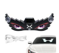 Lnhgh LED Eyes USB Rechargeable Solar Powered Waterproof Suction Cups