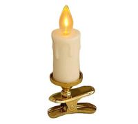 Lnhgh LED Flameless Candles | Electric Fake Clip Candle,Cone-Shaped Clip Candlelight for Home, Festival, Bedroom, Wedding, Party, Garden
