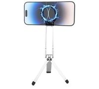 Lnhgh Magnetic Tripod | Magnetic Aluminum Foldable Phone Tripod,Desk Supplies for Entertainment Viewing Calling Video Calls Vlogging Live Streaming Video Recording