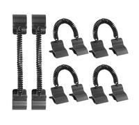 Lnhgh Pool Clamps 6 Piece,Cover Clips Over Ground Pools | Clamps Solar Attachment Kit for Patio Lawn Garden Spa Winter Hose Swimming