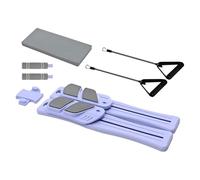Lnhgh Portable Pilates Reformer,Pilates Sliding Board | Multifunctional Exerciser for Health Training Gym Home Cardio Yoga Workout