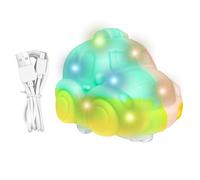 Lnhgh Silicone Toy Car,LED Lighted Electric Vehicle - Cartoon Toy Vehicles | for Christmas Holiday Birthday Festive