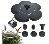 Lnhgh Solar Water Fountain,Outdoor Solar Water Fountain Pump - Silent Waterfalls Decor for Garden Yard Pool Patio Deck Pond Landscape Birdbath Porch Setting