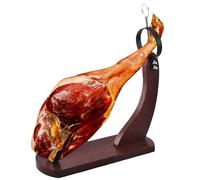Lnhgh Spain Ham Holder - Wooden Ham Carving Rack Stand for Slicing Spanish Hams, Non-Slip, Stable Kitchen Stand for Ham Carving