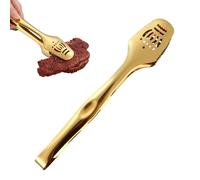 Lnhgh Stainless Steel Tongs for Cooking | Stainless BBQ Tweezers - Food Tongs | for Serving Grilling Frying Pasta Salad Plating Cake Bread Buffet BBQ Kitchen Restaurant