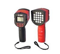LNHHG Digital Handheld Stroboscope LED Digital Handheld Stroboscope DT-2018E Flash Strobe Tachometer With Multi-function Printing Light Rechargeable (21 Lamps)