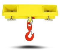 LNHHG Forklift Lifting Hoist 4000 Lb. Capacity Single Hook HD