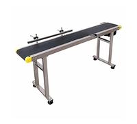 LNHHG Handheld Inkjet Printer Date Code Inkjet Printer Food Industry Production Line Adjustable Speed Rubber PVC Portable Conveyor Belt for Text/Barcode/Logo/QRCode/Counter/Batch Number