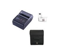 LNHHG Handheld Inkjet Printer Mini 58mm Ink-free Portable Thermal Printer Wireless Receipt Printer USB BT for Text/Barcode/Logo/QRCode/Counter/Batch Number(Add Case)