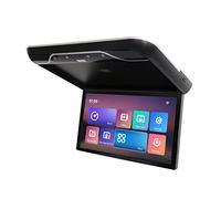 LNHHG Headrest Monitor for Cars Back Seat Car Roof Mount Monitor HD 1080P 19 Inch Ceiling Mount Flip Down Overhead Screen MP5 Multimedia Player WIFI/Bluetooth Rear Entertainment System(19 inch Black)