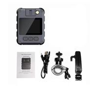 LNHHG Mini Body Camera with Video 1080P HD Waterproof Mini Camera Infrared Night Vision Micro Police Camcorder Portable Digital DVR Security Body Cam(32G Card,Without WIFI)