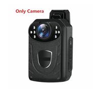 LNHHG Mini Body Camera with Video KJ21 Body Worn Mini Camera Police HD 1296P DVR Video Recorder Security Cam 170 Degree IR Night Vision Mini Camcorders(NO Card)