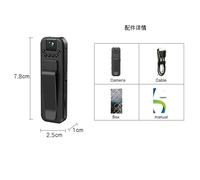 LNHHG Mini Body Camera with Video MD13 HD 1080P Body Mini Camera Portable Small Digital Video Recorder Police BodyCam Infrared Night Vision Miniature Camcorder(Add 64GB)
