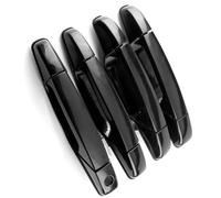 LNHYGTFR Car Door Handles Compatible with GMC for Sierra 1500 2500 3500 2007 2008 2009 2010 2011 2012 2013 Replacement 4PCS Car Outside Exterior Door Handle