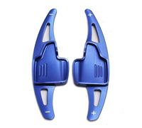 LNHYGTFR Compatible with for Escape for Kuga for Facelift 2017 2018 2019 Steering Wheel Shift Gear Lever Gearshift Paddle Extension Interior Car Accessories Paddle Shifter Cover(Blue)