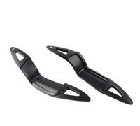 LNHYGTFR Paddle Shifter Extensions Compatible with Mini for Cooper R55 for Clubman 2007 2008 2009 2010 2011 2012 2013 2014 2015 2Pcs Interior Steering Wheel Paddle Shifter Extend(Black)