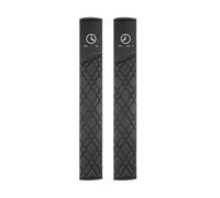LNHZX 2Pcs Car Seat Belt Cover for Mercedes-Benz C-Class/E-Class/A-Class/E300L/GLC300/GLC260 Shoulder Protector Cover Car Seat Belt Shoulder Pads Emblem Interior Accessories,Black