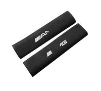 LNHZX 2Pcs Car Seat Belt Cover for Mercedes-Benz C-Class/G-Class/E-Class/A-Class/GLE/GLC Shoulder Protector Cover Car Seat Belt Shoulder Pads Emblem Interior Accessories,Black
