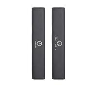 LNHZX 2Pcs Car Seat Belt Cover for Mercedes-Benz E300L/GLC260/GLA200/B-Class Shoulder Protector Cover Car Seat Belt Shoulder Pads Emblem Interior Accessories,Black