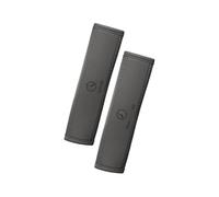 LNHZX 2Pcs Car Seat Belt Cover for Mercedes-Benz GLC300L/E300L/C260/B-Class/A-Class/S-Class Shoulder Protector Cover Car Seat Belt Shoulder Pads Emblem Interior Accessories,Black