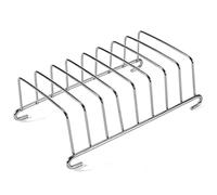 LNIJAYNI Bread Rack,Food Grade Stainless Steel Toasts Rack,8 Slots Rectangular Toasts Rack,Air Fryers Accessories,for Kitchen Supplies
