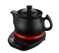 LNJZMDSS Multifunctional Household Ceramic Electric Kettle Health Pot, Ceramic Hot Pot Chinese Medicine Pot Automatic Herbal Medicine Cooker,2L