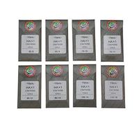 LNKA 80pcs Sewing Needles Organ House Sewing Machine Needles HAx1 15x1 for Singer Brother Size 60/8,65/9,70/10,75/11,80/12,90/14,100/16,110/18