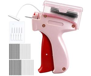 lnkey Stitchy Quick Clothing Fixer, Stitch Gun for Clothes,Clothes Tagging Gun with Case Quick Stitch Tag Tool,Stitchy Tool with 6 Needles,2200 Black & 2200 White 5mm Micro Fasteners