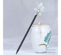 LNKUGN Vintage Wood Flower Tassel Step Shaking Hairpin Hair Stick Ancient Style Hair Ornament Headdress Hair Accessories Hair Pins