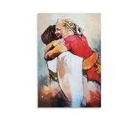 LNLEXTAR First Day In Heaven Jesus Christ Poster Decorative Painting Canvas Wall Art Living Room Poster Bedroom Painting Wall Art Picture Print Modern Family Room Decor 08 x 12 Inches (20 x 30 cm)