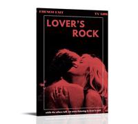 LNLEXTAR French Exit TV Girl Lovers Rock Poster Decorative Painting Canvas Wall Art Living Room Poster Bedroom Painting Wall Art Picture Print Modern Family Room Decor 16 x 24 Inches (40 x 60 cm)