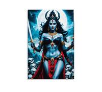 LNLEXTAR Goddess Kali Poster Decorative Painting Canvas Wall Art Living Room Poster Bedroom Painting Wall Art Picture Print Modern Family Room Decor 08 x 12 inches (20 x 30 cm)