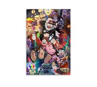LNLEXTAR Gravity Falls (1) Poster Decorative Painting Canvas Wall Art Living Room Poster Bedroom Painting Wall Art Picture Print Modern Family Room Decor 12 x 18 Inches (30 x 45 cm)