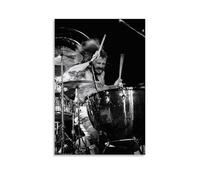 LNLEXTAR John_Bonham Poster Decorative Painting Canvas Wall Art Living Room Poster Bedroom Painting Wall Art Picture Print Modern Family Room Decor 12 x 18 Inches (30 x 45 cm)
