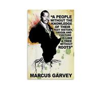 LNLEXTAR Marcus Garvey Poster Decorative Painting Canvas Wall Art Living Room Poster Bedroom Painting Wall Art Picture Print Modern Family Room Decor 08 x 12 inches (20 x 30 cm)