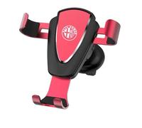 LNLMY Car Phone Holder for Alfa Romeo 159 147 156 Giulietta 147 159 Mito, Air Vent 360 Degree Rotatable Dashboard Accessory Phone Holder One Button Release for smartphone,red