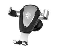 LNLMY Car Phone Holder for Alfa Romeo 159 147 156 Giulietta 147 159 Mito, Air Vent 360 Degree Rotatable Dashboard Accessory Phone Holder One Button Release for smartphone,sliver