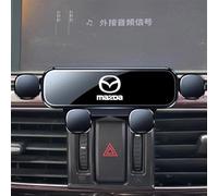 LNLMY Car Phone Holder for Mazda6 Atenza 2014-2016, Air Vent 360 Degree Rotatable Dashboard Accessory Phone Holder One Button Release for smartphone,A
