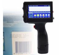 Lnlscle High Definition Inkjet Code Printer, Portable Handheld Printer with LED Touchscreen, Printing Height 2-25.4mm, 22 Languages/13 Fonts, Support Handwriting