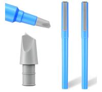 Lnngub 2 Pcs DIY Diamond Art Painting Parchment Paper Cutter Ceramic Paper Cutter Pen Pen Cutters Precision Craft Ceramic Art Cutters for Paper-Cut Paintings,Blue