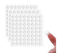 Lnngub 200 Pcs Cabinet Bumpers Clear Silicone Cabinet Door Bumper Cabinet Soft Close Pads Silicone Bumpers Self Adhesive Soft Cabinet Bumper Dots Silicone Feet for Cutting Board Cabinet Door Drawers