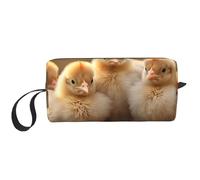 LNNIUK A Brood of Chickens1 print Travel Toiletry Case Pouch Makeup Bag Travel Cosmetic Bags,Cosmetic Makeup Bags with Zipper