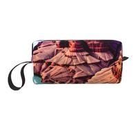 LNNIUK Beauty Grand Canyon print Travel Toiletry Case Pouch Makeup Bag Travel Cosmetic Bags,Cosmetic Makeup Bags with Zipper